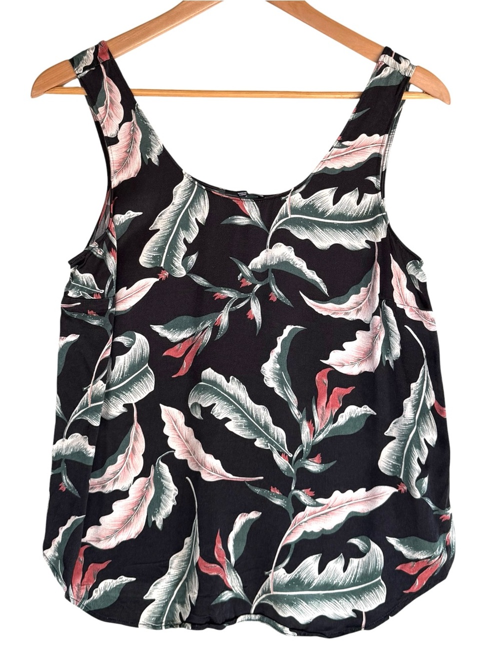 Rails tropical palm leaf tank top SMALL